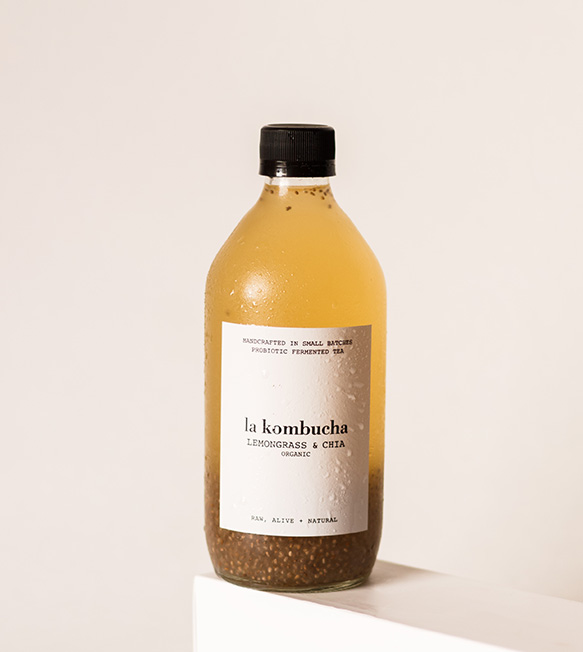 la kombucha - lemongrass & chia seeds